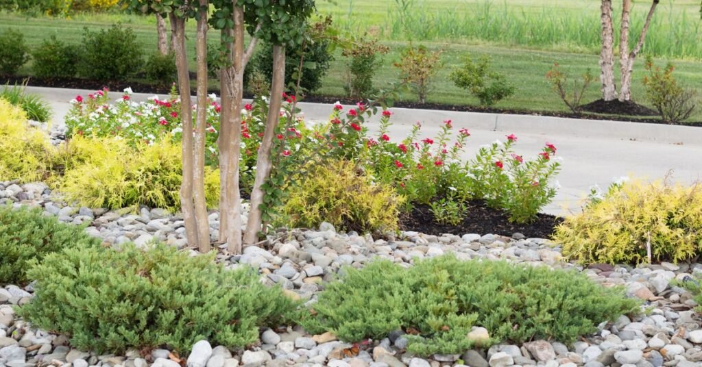 how to lay rocks for landscaping